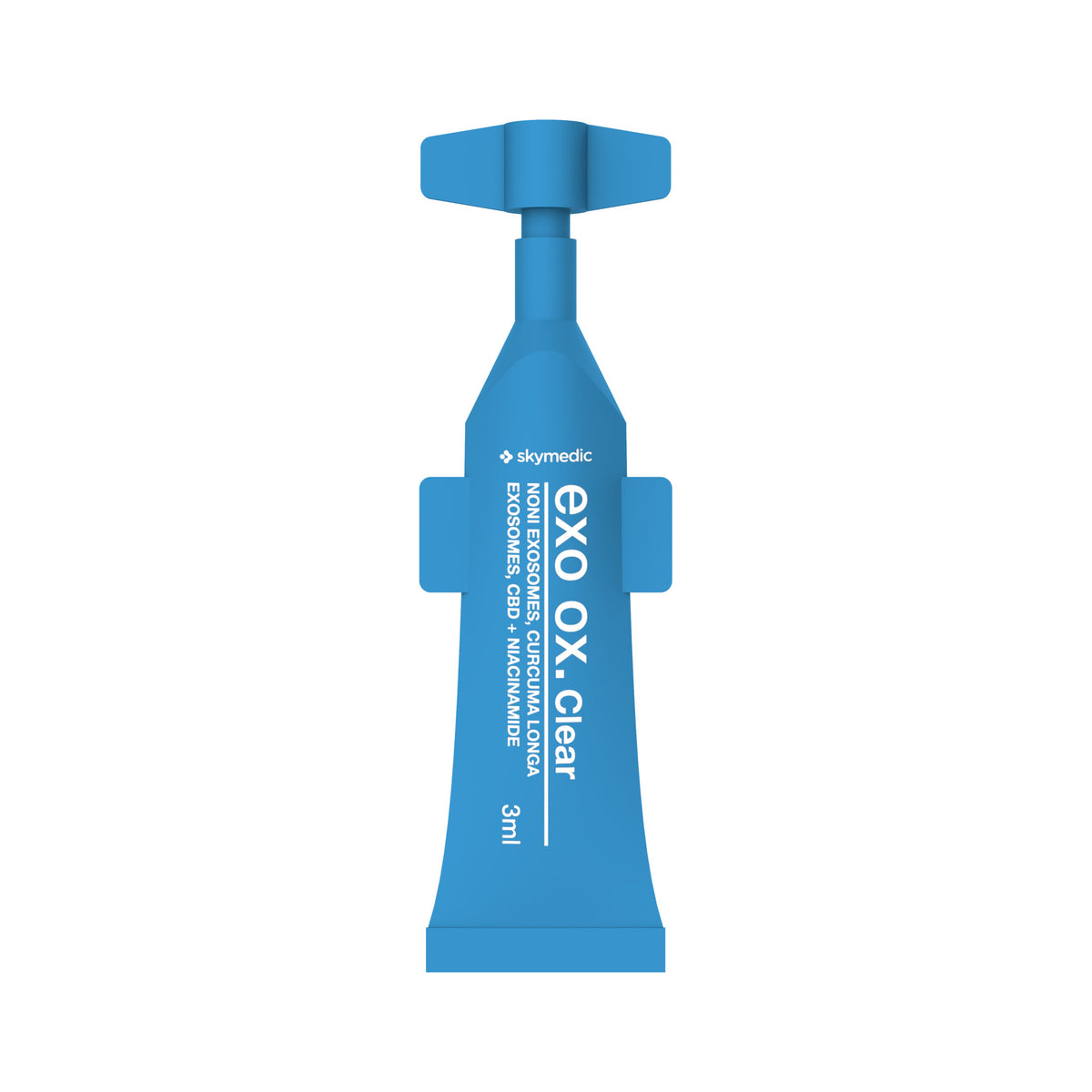 Sérum Transparente EXO OX — Tratamento Mensal (2 × 5 tubos) — Tubo monodose de 3 ml