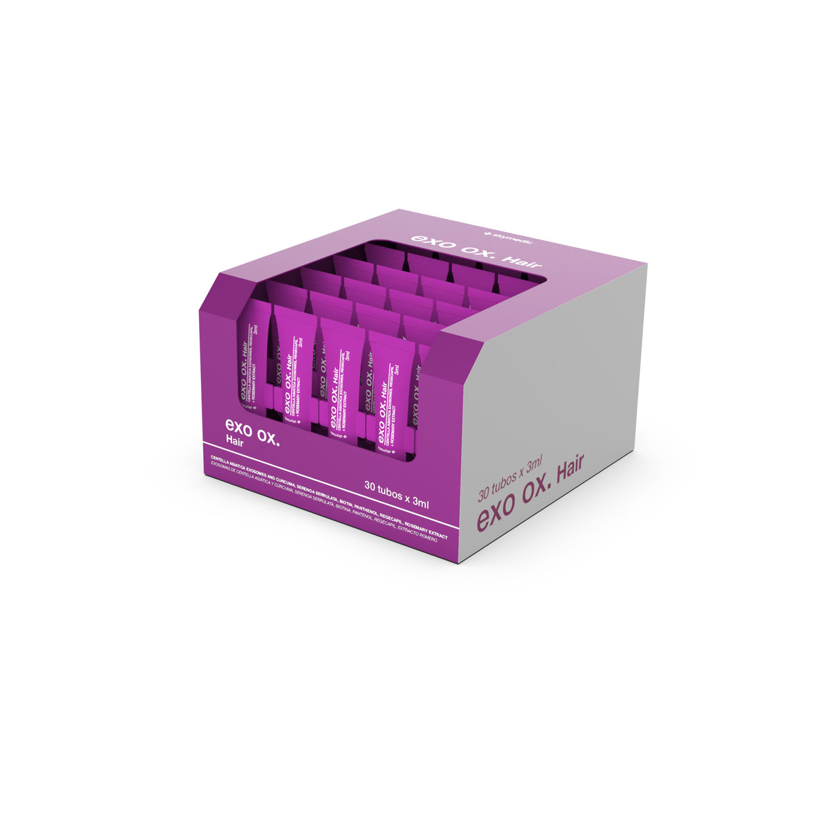 EXO OX Hair - Home Care Treatment — Caixa de 30 tubos × 3 ml