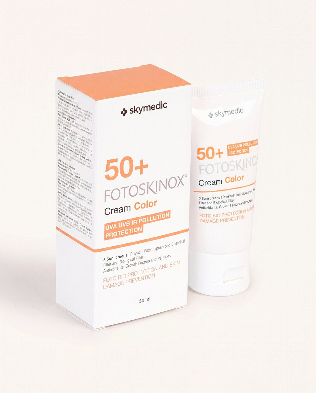 Fotoskinox Creme FPS 50+ Cor — foto do produto